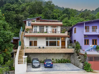 2 bedroom service apartment in bhimtal lake, bhimtal - elivaas antarmann casa ember 2 bhk apartment in nainital