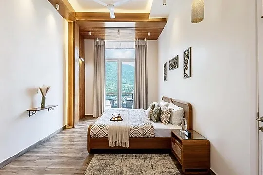 online room booking in bhimtal lake, bhimtal - elivaas antarmann casa mirage 3 bhk villa in nainital