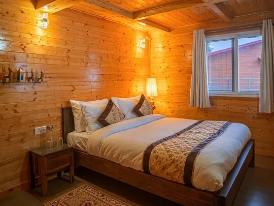 hotel with party hall in jangalia gaon ganja, bhimtal - the urban escape by alaya stays nainital