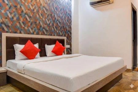 hotel with free parking in rohit nagar, bhopal - hotel a square palace