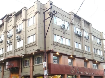 hotel with swimming pool in mp nagar zone 2, bhopal - hotel arq manor deluxe