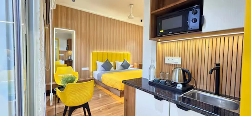 family hotel with pool in mp nagar zone 2, bhopal - stayinn suites mp nagar