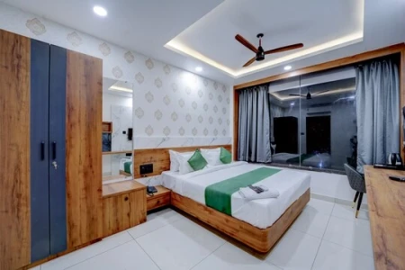 hotel with banquet hall in narmadapuram road, bhopal - the byke boutique urban nest
