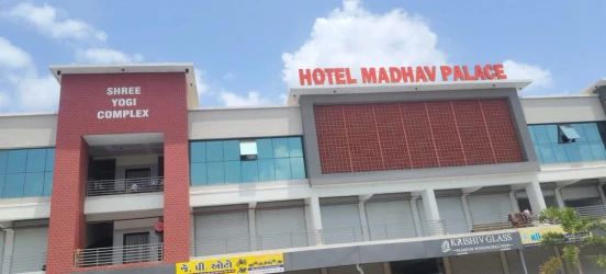 hotel with party hall in madhapar, bhuj - hotel madhav inn