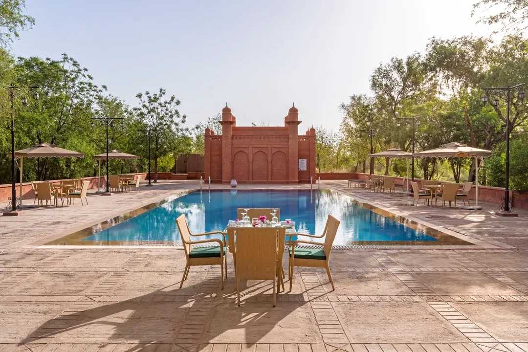 hotel with free parking in naino ka bas, bikaner - gaj kesri by 7 apple resorts bikaner