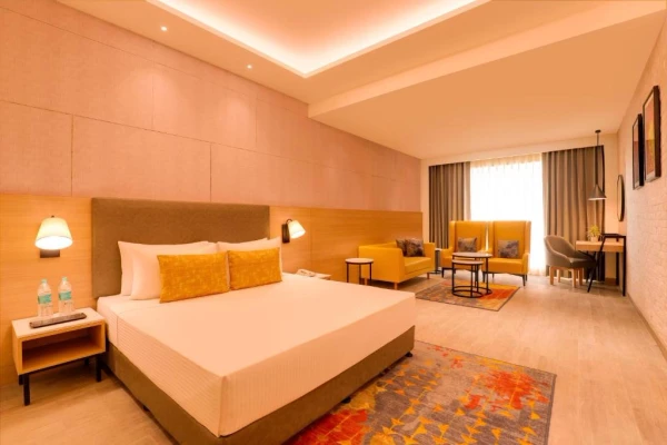 hotel with banquet hall in generation mega mall, chandausi - lemon tree chandausi