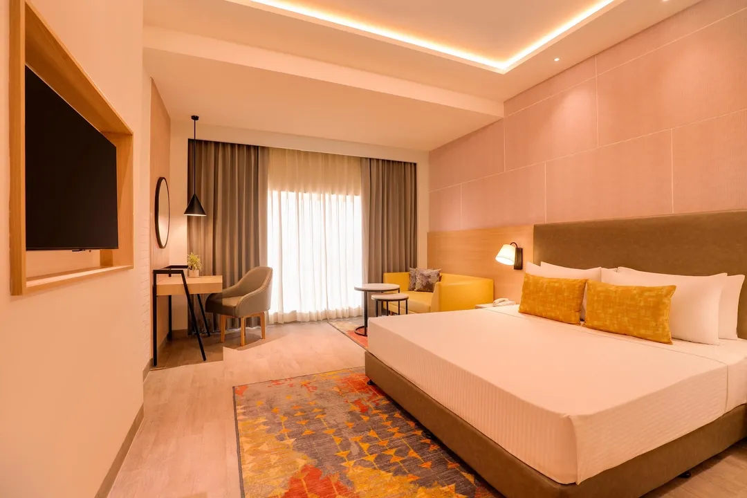online room booking in generation mega mall, chandausi - lemon tree chandausi