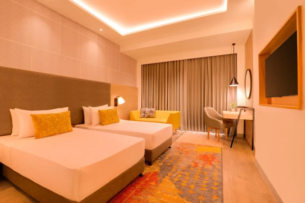 hotel room booking in generation mega mall, chandausi - lemon tree chandausi