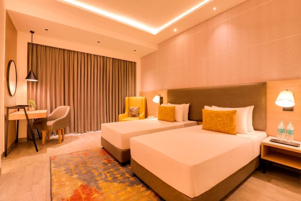 hotel room booking in generation mega mall, chandausi - lemon tree chandausi
