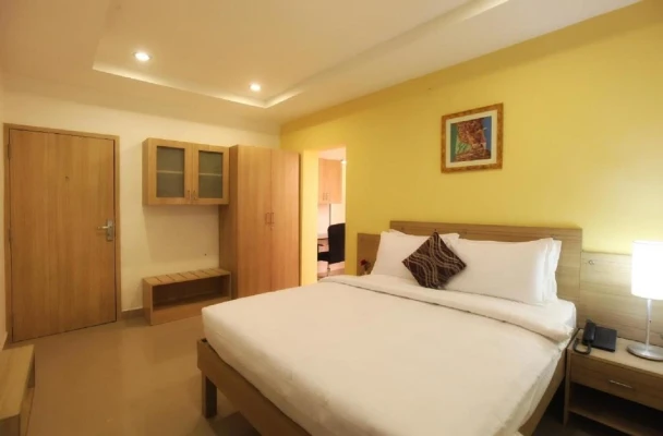 five star hotels in blu ivy serviced apartment korattur chennai
