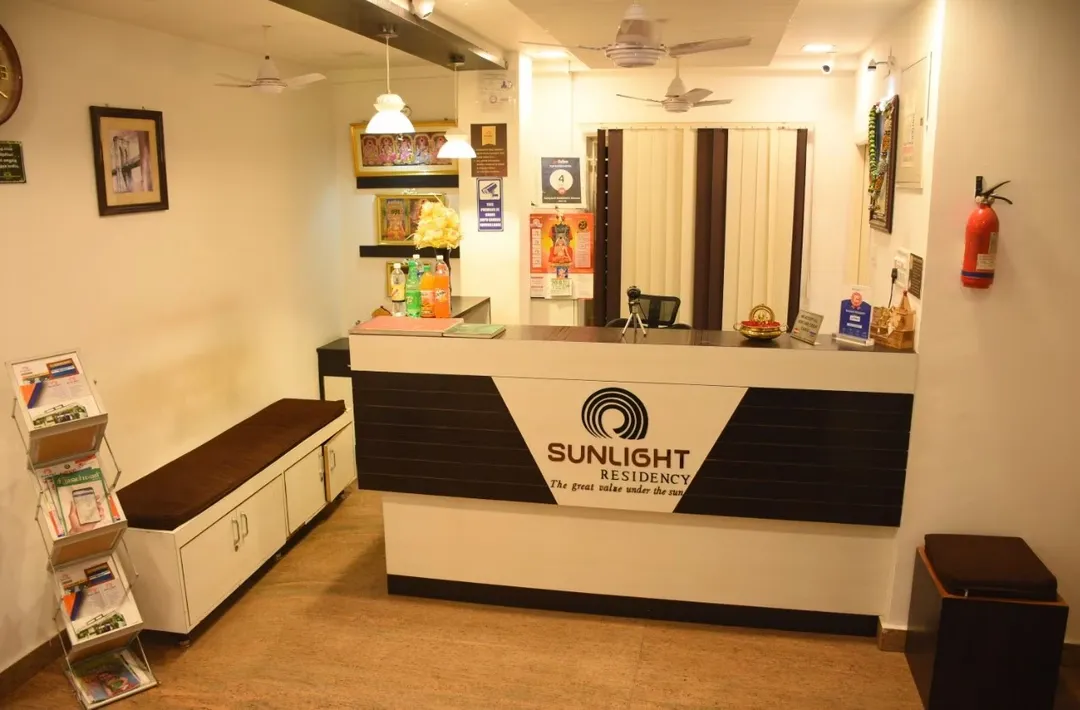 hotel with gym in chromepet, chennai - sunlight residency