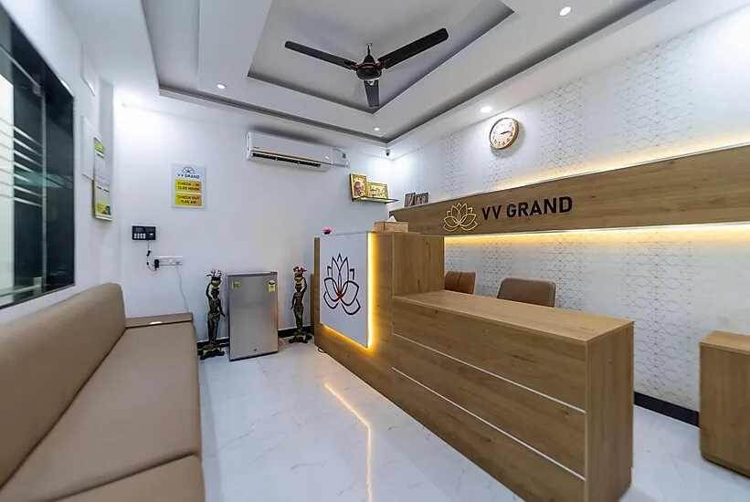hotel room booking in west mambalam, chennai - vv grand