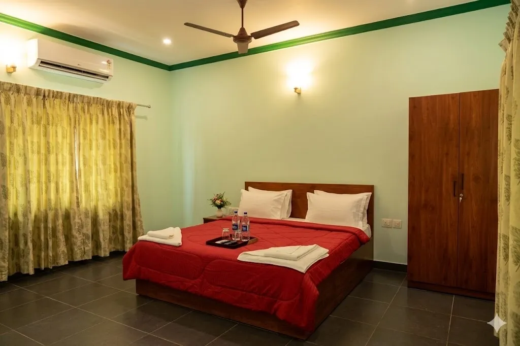 hotel with party hall in cheran maanagar, coimbatore - nila resorts and farm house