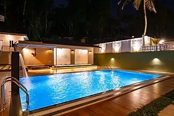 hotel in virajpet, coorg for couples - alaya stay twisted tree together 2bhk villa with pool & restaurant