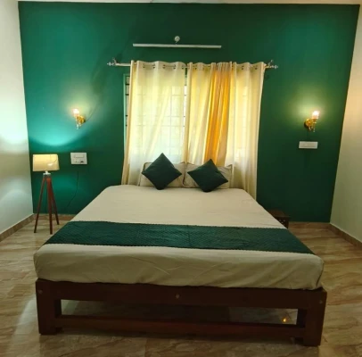 hotel with meeting room in abburkatte, coorg - nature chirps holiday home