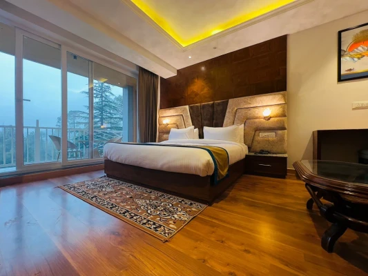 hotel with swimming pool in banikhet, dalhousie - dls ark holiday inn