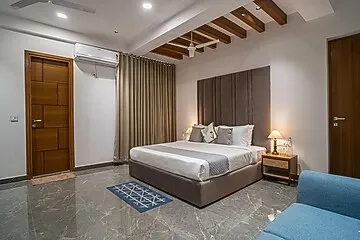 family hotel with pool in bhagwantpur, dehradun - alaya stays udgam vilas 5 bhk with jacuzzi