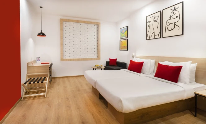 hotel in rajpur road, dehradun for couples - red fox hotel dehradun