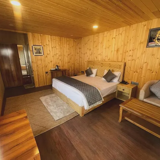 resort in mussoorie road, dehradun for family - the grand view resort buranskhanda dhanaulti