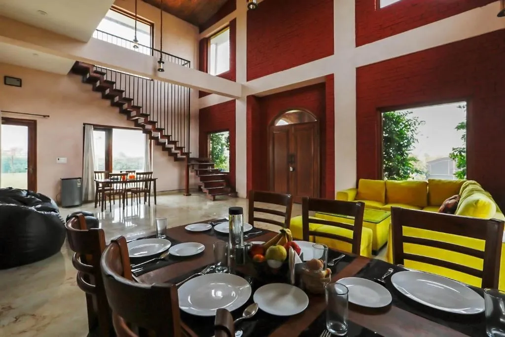 jacuzzi hotel in chattarpur, delhi - alaya stays crystal 3 bhk farm house