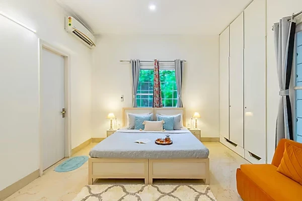 south delhi, delhi hotel booking - alaya stays daffodil 3 bhk villa with private pool delhi