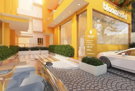 hotel in greater kailash, delhi for couples - bloom hotel cr park