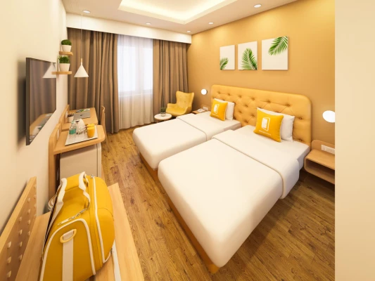 hotel with free parking in greater kailash, delhi - bloom hotel m block gk2