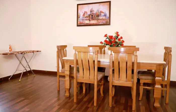 1 bhk service apartment in saket, delhi - fortune home service apartment e block