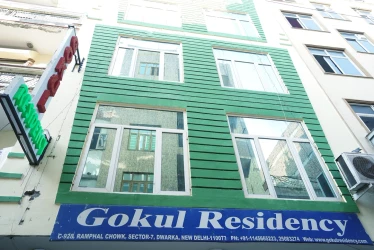 hotel in dwarka, delhi for couples - gokul residency