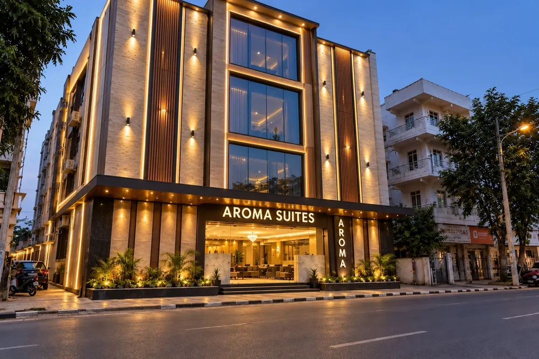 hourly stay in hotel aroma suites delhi airport delhi