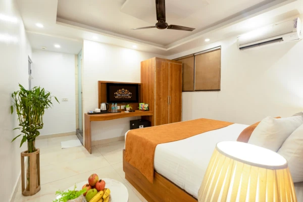 hotel with free parking in mahipalpur extension, delhi - hotel deluxe stay inn delhi airport