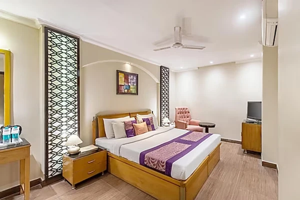 hotel in karolbagh, delhi for family - hotel emperor palms by alaya stays delhi