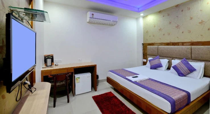 hotel with party hall in paharganj, delhi - hotel emporio