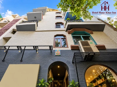 hotel near delhi airport - hotel hauzkhas inn