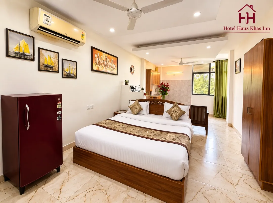 hotel room booking in hauz khas, delhi - hotel hauzkhas inn