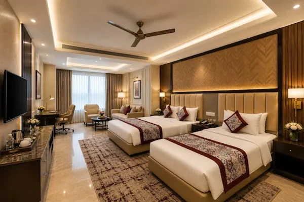 hotel with banquet hall in igi airport, delhi - hotel lemon suites delhi