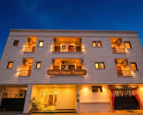 hotel near delhi railway station - hotel neon tower