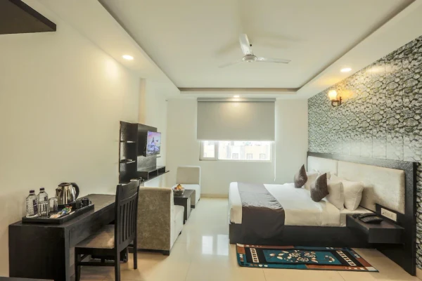 3 star hotel in igi airport, delhi - hotel olive aero suites by signature stayz