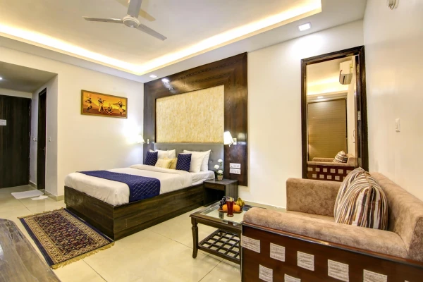 hotel in mahipalpur, delhi for couples - hotel park tree near igi delhi airport