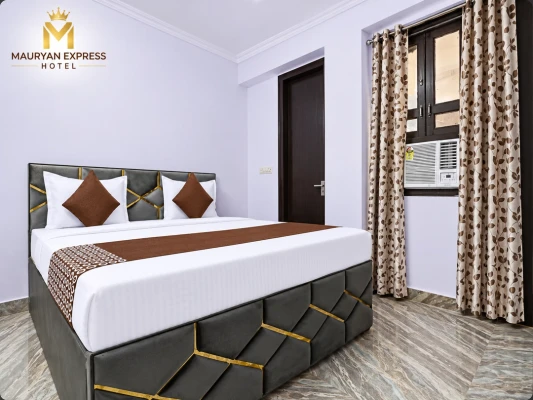 hotel near delhi railway station - mauryan express hotel devil khanpur