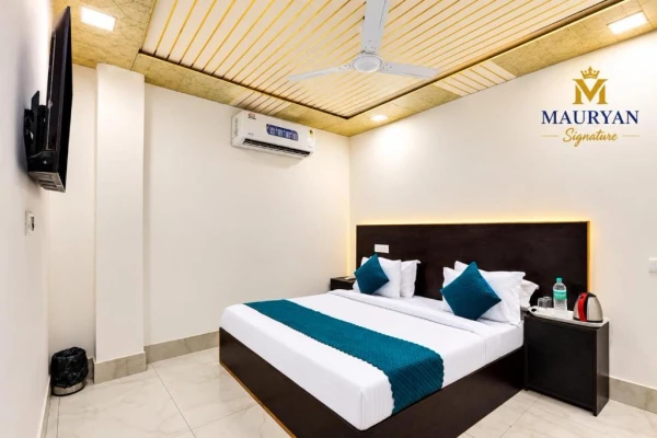 hotel with free parking in sangam vihar, delhi - mauryan signature hotel devli khanpur