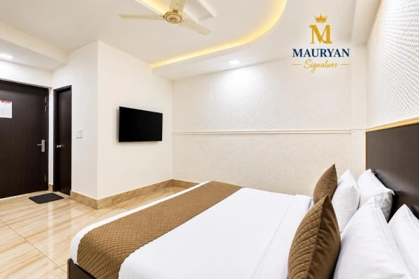 flexible hotel booking in mauryan signature hotel devli khanpur delhi