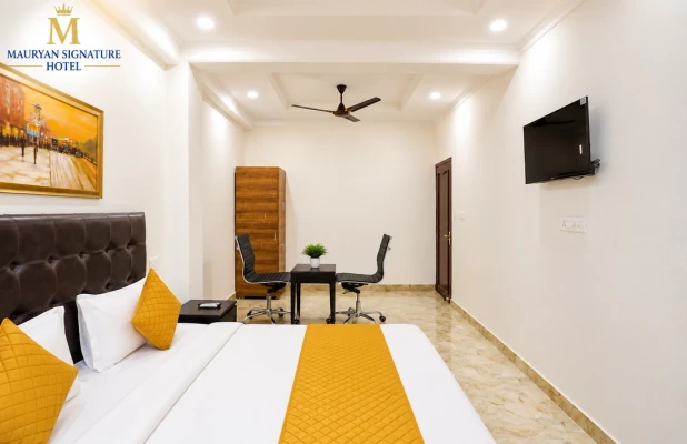 online room booking in dwarka, delhi - mauryan signature hotel near yashobhoomi