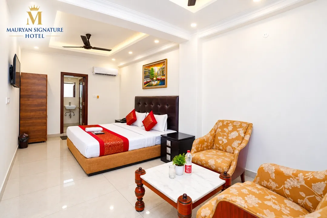 hotel in dwarka, delhi for family - mauryan signature hotel near yashobhoomi