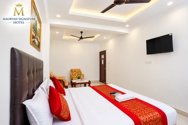 hotel room booking in dwarka, delhi - mauryan signature hotel near yashobhoomi