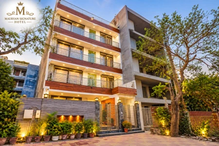 3 star hotel in dwarka, delhi - mauryan signature hotel with airport view
