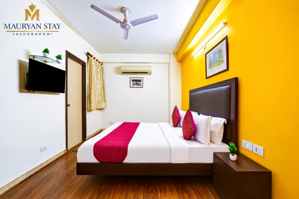 luxury hotel in mauryan stay yashobhoomi delhi