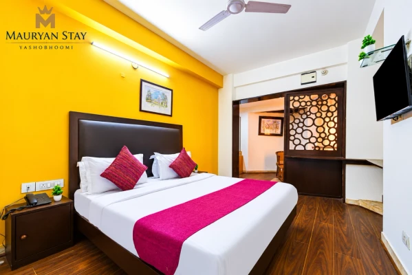 best day use hotels in mauryan stay yashobhoomi delhi