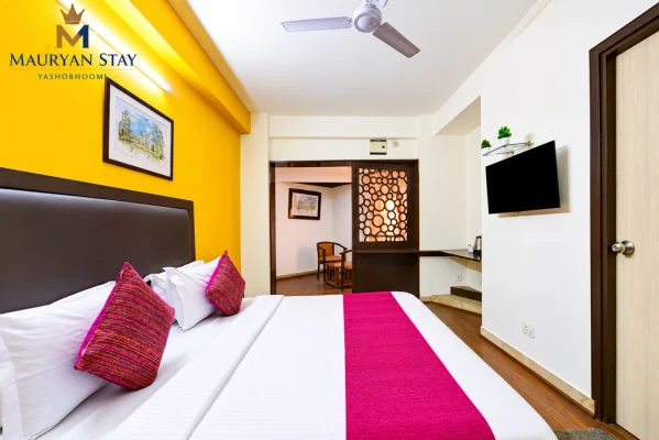 best 5 star hotels in mauryan stay yashobhoomi delhi