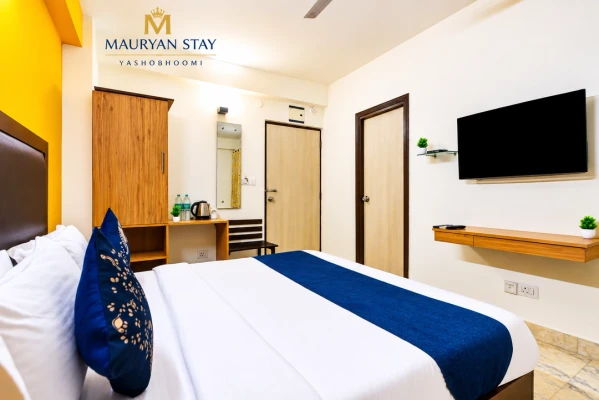 best hotel in mauryan stay yashobhoomi delhi
